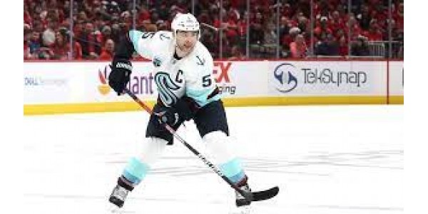 Seattle Kraken handler med Mark Giordano